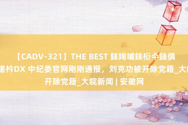 【CADV-321】THE BEST 銇婅哺銇椼仐銇俱仚銆?50浜?鏅傞枔DX 中纪委官网刚刚通报，刘克功被开除党籍_大皖新闻 | 安徽网