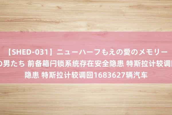 【SHED-031】ニューハーフもえの愛のメモリー 通り過ぎた12人の男たち 前备箱闩锁系统存在安全隐患 特斯拉计较调回1683627辆汽车