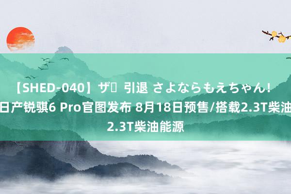 【SHED-040】ザ・引退 さよならもえちゃん！ 郑州日产锐骐6 Pro官图发布 8月18日预售/搭载2.3T柴油能源